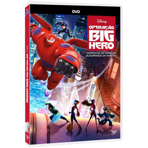 Dvd Operação Big Hero - Disney - Lacrado - 