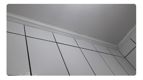 Imagem 4 de 8 de Moldura Rodateto Rodateto Isopor Com Acabamento M15 70 Mts