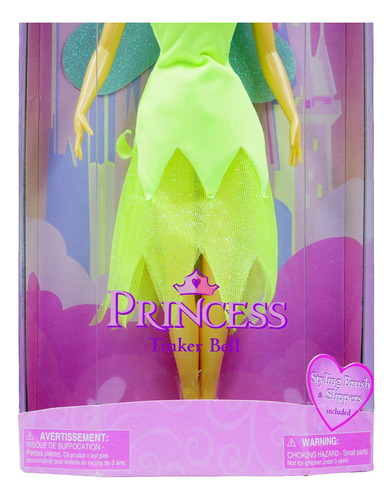 Disney Store Peter Pan Princess Tinker Bell Exclusive