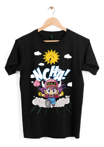 Polera Arale Corriendo Norimaki Dr Slump Anime Niños Adultos