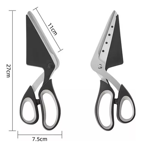 Zc Tijeras De Acero Inoxidable For Pizza, Cucharas For