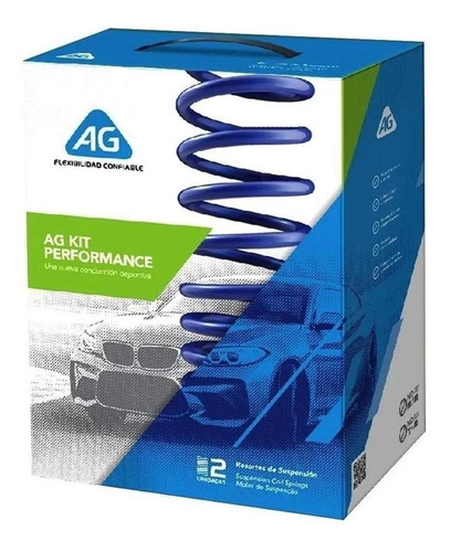 Imagen 1 de 6 de Resortes Ag Kit Deportivos Suzuki Swift Sport 18-21
