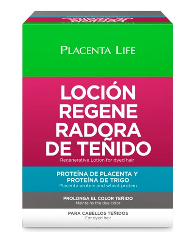 Placenta Life Loción Regeneradora De Teñido Blíster Caja X12