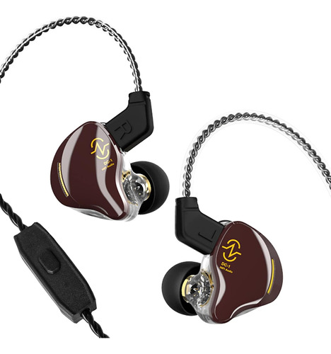 Ccz Coffee Bean In Ear Monitores, Audífonos Estéreo Con Ca