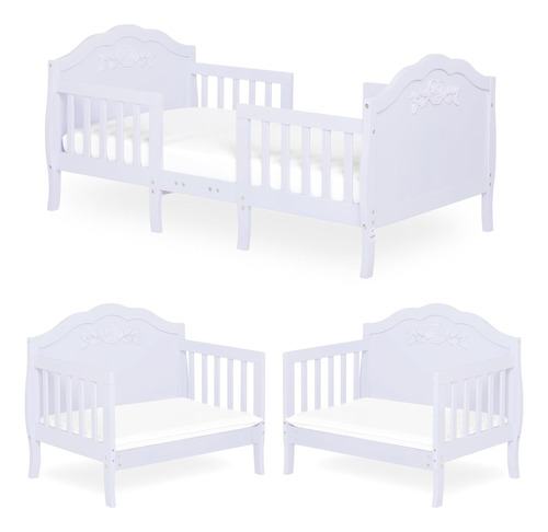 Sweetpea Baby Rose 3 En 1 Cama Convertible Para Niños En Lav