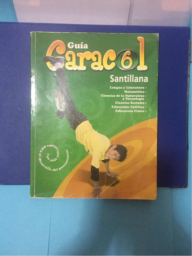 Libro/guía Caracol 6to Grado Santillana