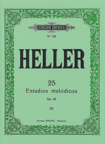 25 Estudios Melódicos, Op. 45 (libro Original)