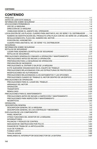 Manual Operación Mantenimiento Motoniveladora Komatsu Gd555