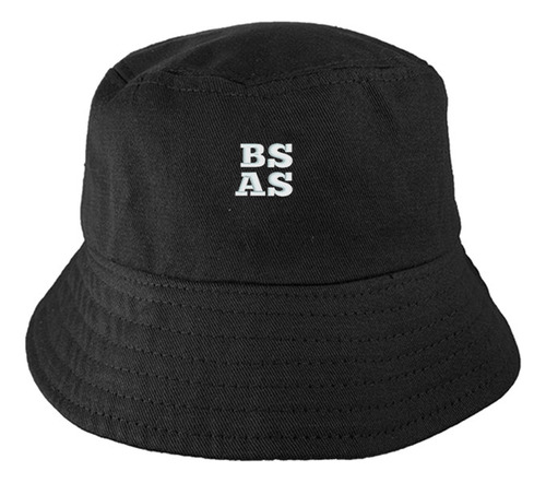 Gorra Gorro Piluso Bs As Texto Buenos Aires Mod2 Bordado