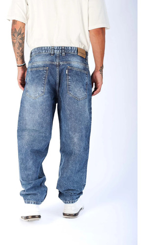 Pantalón Jean Mom Hombre Clásico Talles Especiales