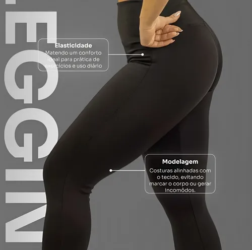 Calça legging avon 2025