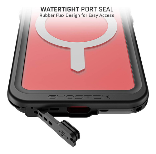 . Funda Ghostek Nautical Para iPhone 15 Transparente Magsafe