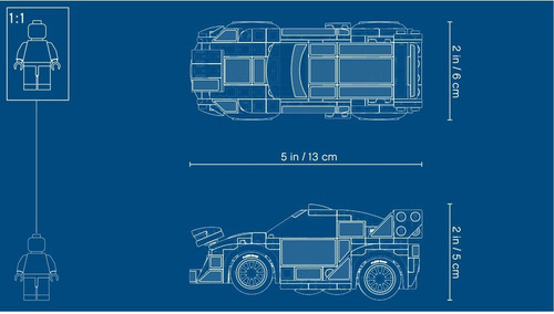 Lego Speed Champions - Ford Fiesta M-sport Wrc - 75885