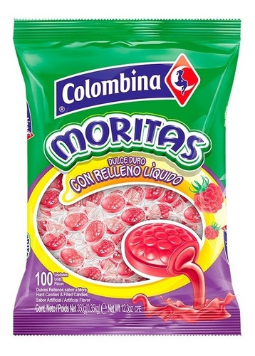 Moritas Colombina X 100 Und