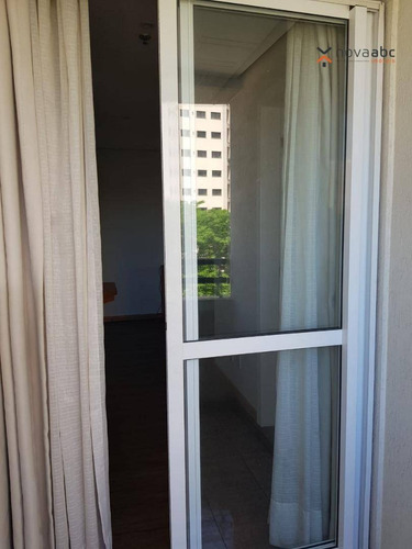 Imagem 23 de 25 de Flat Com 1 Dormitório À Venda, 40 M² Por R$ 250.000,00 - Centro - Santo André/sp - Fl0004