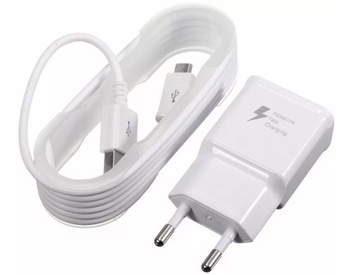 Cargador De Carga Rapida + Cable Micro Usb Acordonado Fast ®