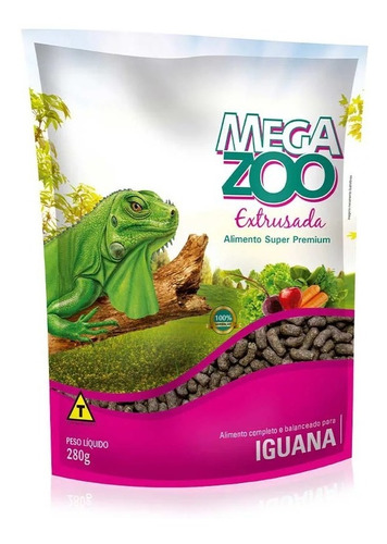 Megazoo Extrusada Iguana 280g -