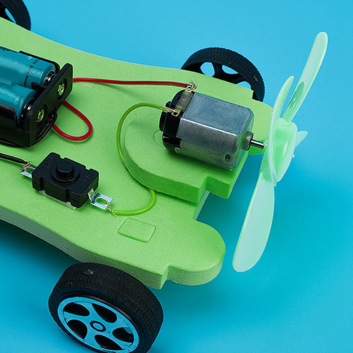Coche Eólico Educativo Hecho A Mano Hecho A Mano Para Niños