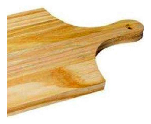 Tábua De Carne Churrasco Corte Madeira 40cm Reforçada