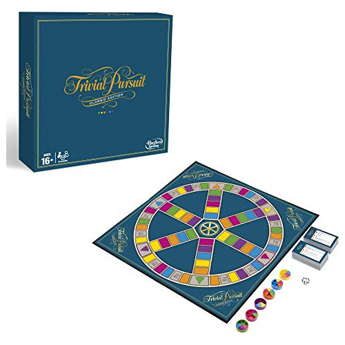 Juego Trivial Pursuit De Hasbro Gaming: Edición Clásica