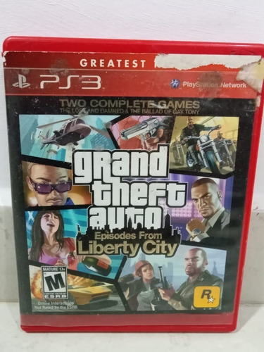 Oferta, Se Vende Gran Theft Auto Liberty City Ps3