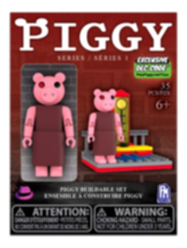 Piggy - Figura De Construcción Set De Ladrillos De Construcc