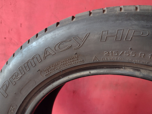 Pneu 215 55 Aro 16 Michelin Primacy Hp Usado Meia Vida (Usado)