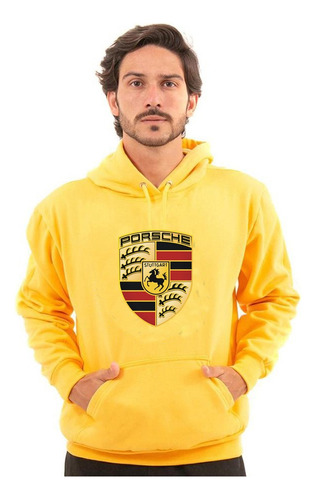 Polerones Porsche Logo Pecho Y Espalda