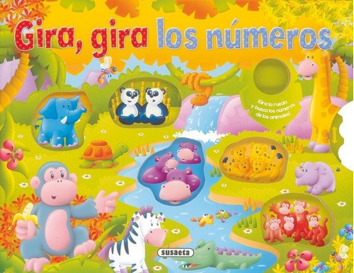 Gira, Gira Los Nãâºmeros, De James, Tom. Editorial Susaeta, Tapa Dura En Español