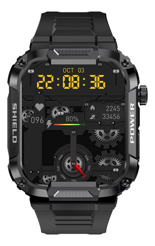 Smartwatch Spovan Mk66 Multisport Monitor De Saludreloj 