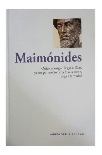 Filosofia - Maimonides - Coleccion Aprender A Pensar