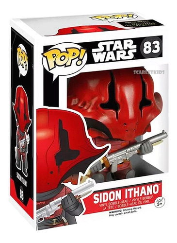 Funko Pop! Star Wars Sidon Ithano 83 Orig Funko Scarlet Kids