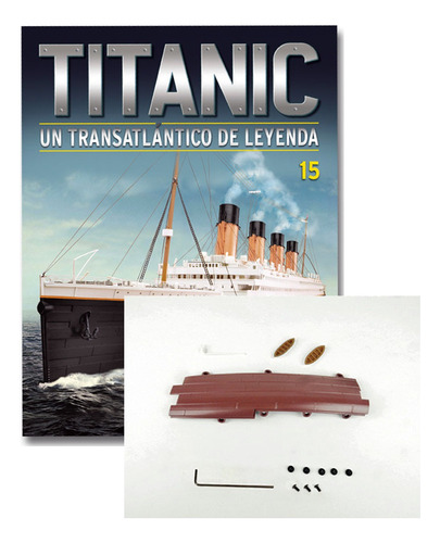 Titanic Para Armar Escala 1:200 - Salvat - Entrega N° 15