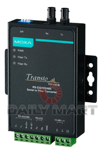 New In Box Moxa Tcf-142-m-sc Optical Fiber Media Convert Ssv