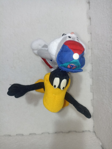Peluche 22cm Bugs Bunny Pato Lucas Space Jam 1996 Mcdonald's Multicolor (Usado)