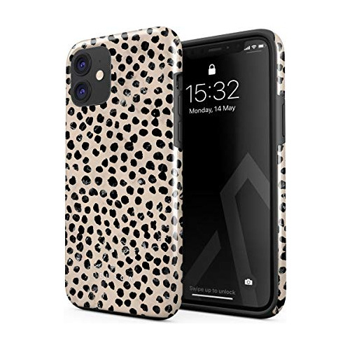 Funda Para iPhone 12 Mini Almond Latte Hybrid 2 Capas Dur-02