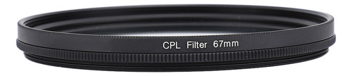 Câmera De Filtro Cpl Com Revestimento De Dupla Face Em Liga
