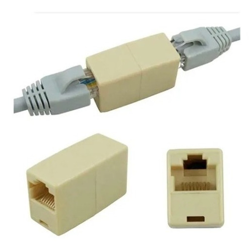 Copla Rj45 Adaptador Hembra Hembra Extension Cables Red Lan