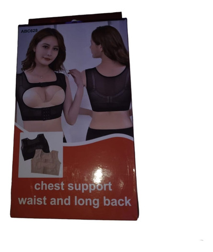 Bra Corrector Postura Espalda Broches Enfrente Mujer