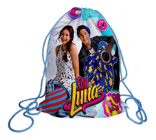 55 Morralito Dulcero Bolo Fiesta Infantil Soy Luna