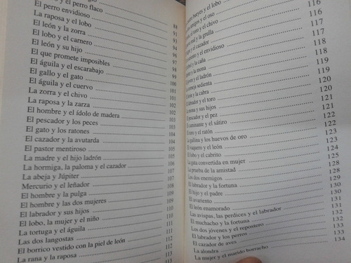 Imagen 4 de 6 de Fabulas Completas * Esopo * Edimat *