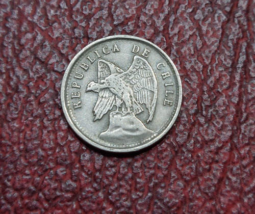 Moneda Chile De 5 Centavos 1923 (Usado)