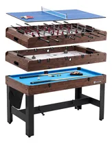 Comprar Billar Mesa Multijuegos 4 En 1 Ping Pong Futbolito Hockey