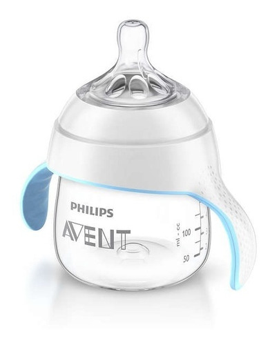 Vaso Mamadera Con Asas Natural 150ml +4m Avent Philips Mania