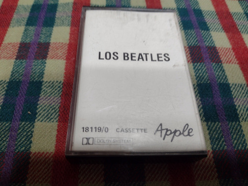 Los Beatles / Album Blanco Casete Ind.arg Emi (11)