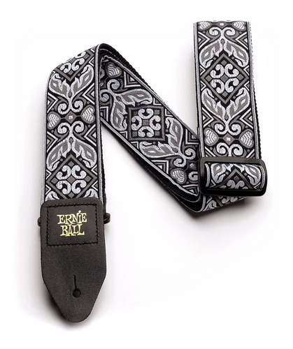 Correa Para Guitarra Tribal Silver Jacquard Ernie Ball