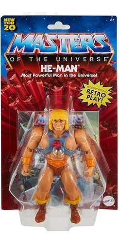 Figura Masters Of The Universe He-man Retro Play