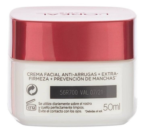 Crema Hidratante Revitalift Anti-arrugas L'oréal Paris 50ml