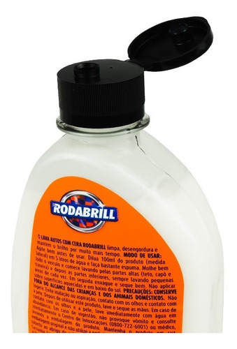 Imagem 3 de 4 de Lava Auto Com Cera 500ml Rodabrill