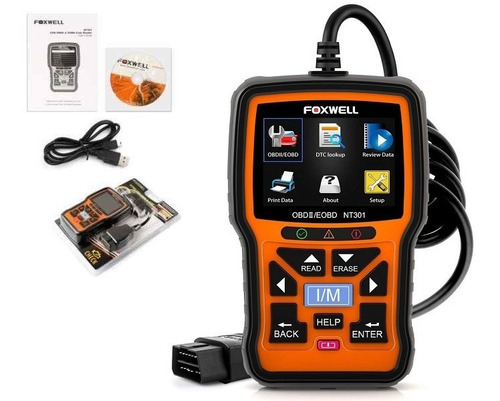 Escaner Lector De Codigo Automotriz Fox-nt301 Foxwell